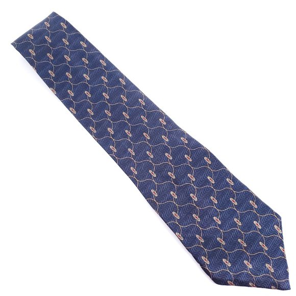 Executive Collection Men 100% Silk Tie Blue Size 58x4 - NWOT - Picture 1 of 6
